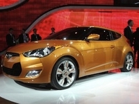 Hyundai Veloster будет представлен на моторшоу в Детройте в январе 2012 года